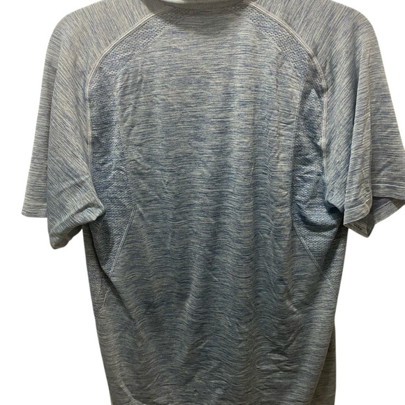Lululemon Metal vent tech Heathered blue Polo Shirt - Picture 2 of 9